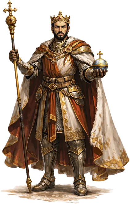 King — full portrait
