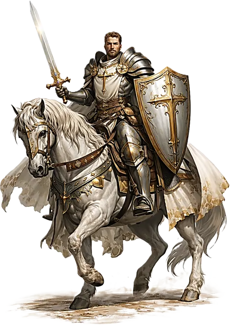 Paladin — full portrait